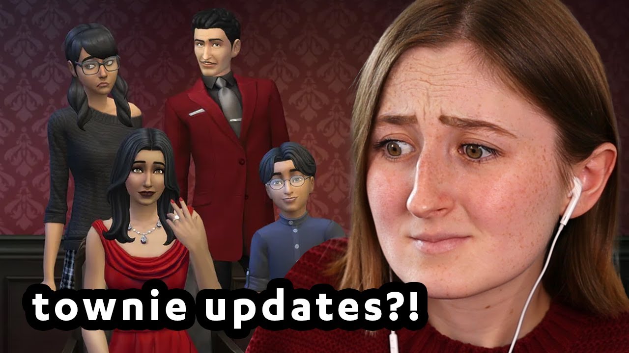 They're changing the townies in The Sims 4?!