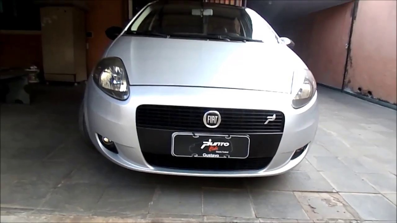 Punto sporting prata 2008 banco de couro teto black piano bocão punto clube df