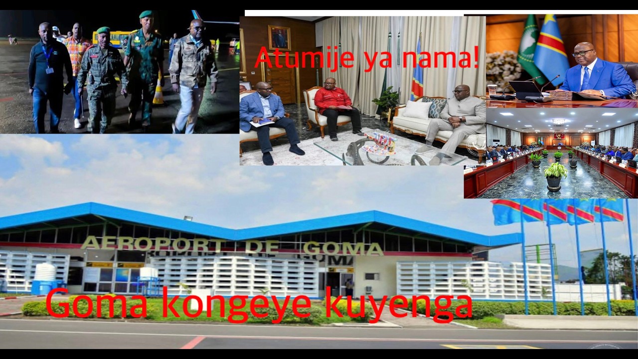 Goma rwongeye kwambikana.Tshisekedi ateranyije ya nama yavuze!Ese Congo bari kuyikina cg ni ni plan