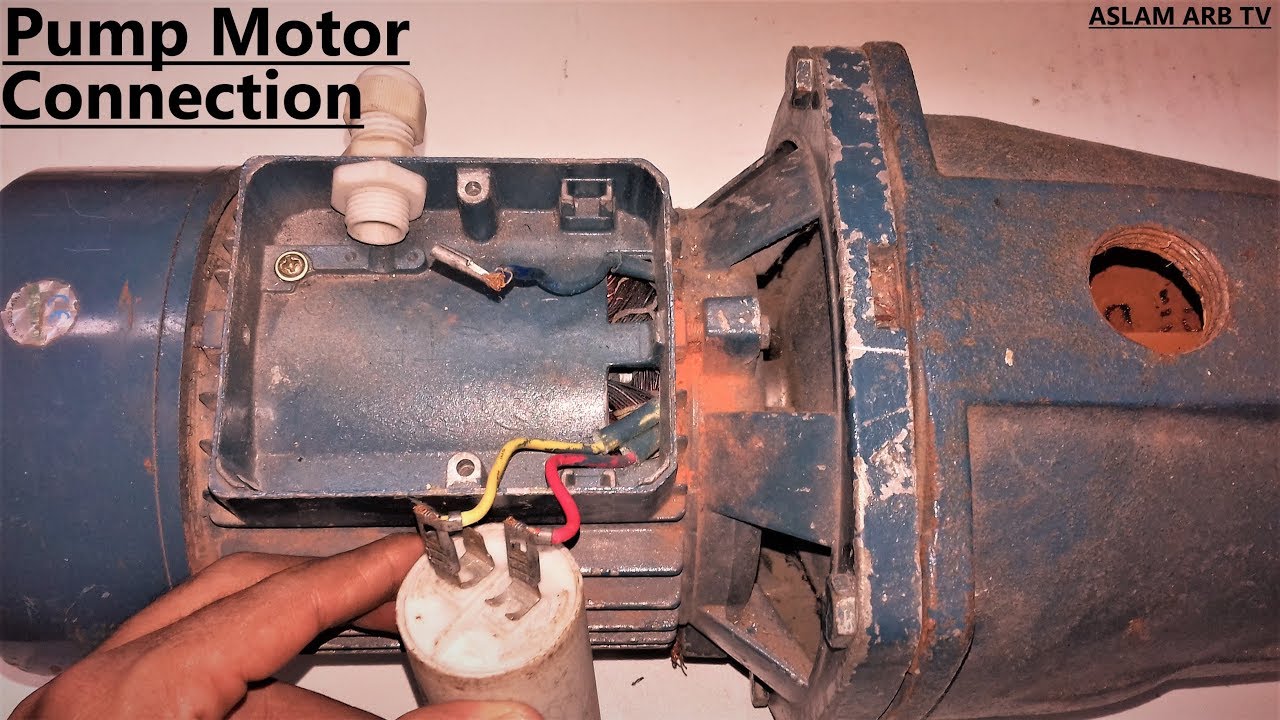 Pump Motor Connection, Easy way   1ফেজ পাম্প মটর কানেকশন