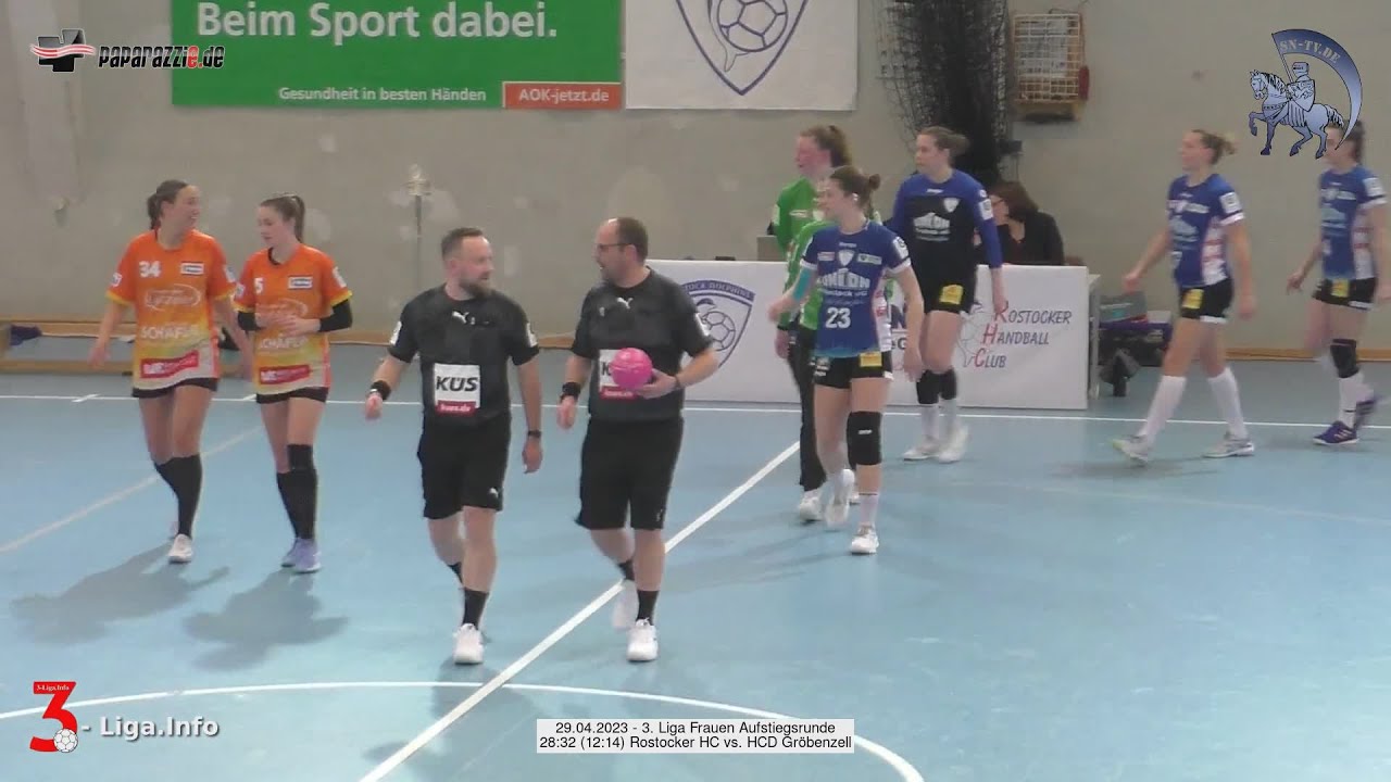 28:32 (12:14) Rostocker HC vs. HCD Gröbenzell - 29.04.2023