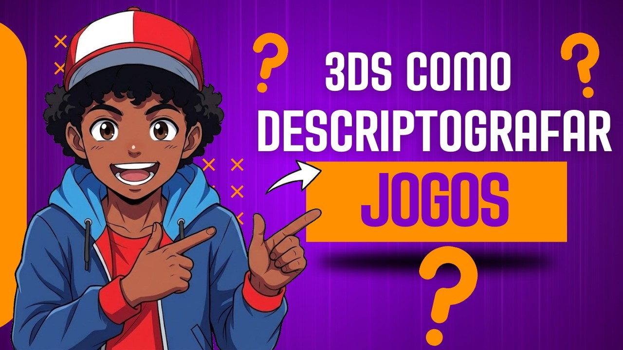 COMO DESCRIPTOGRAFAR SUA ROMS 3DS | Batch CIA 3DS Decryptor