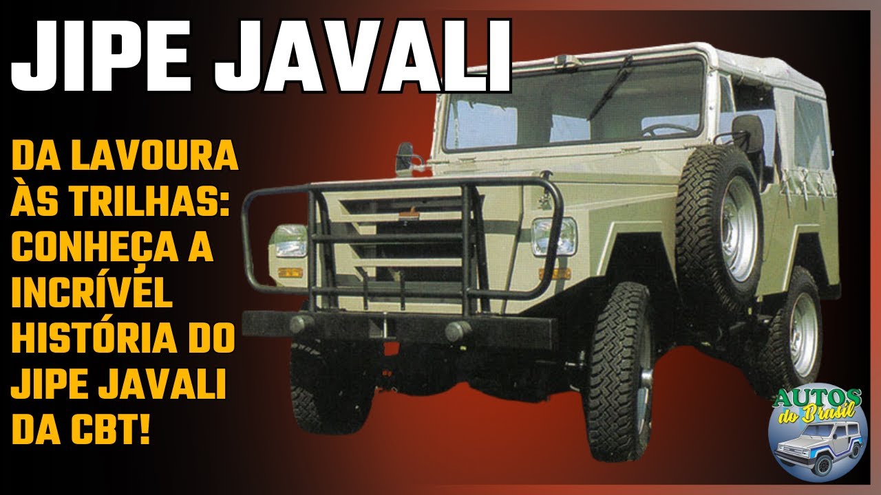 Jipe Javali, da lavoura às trilhas: Conheça a incrível história do Jipe Javali da CBT