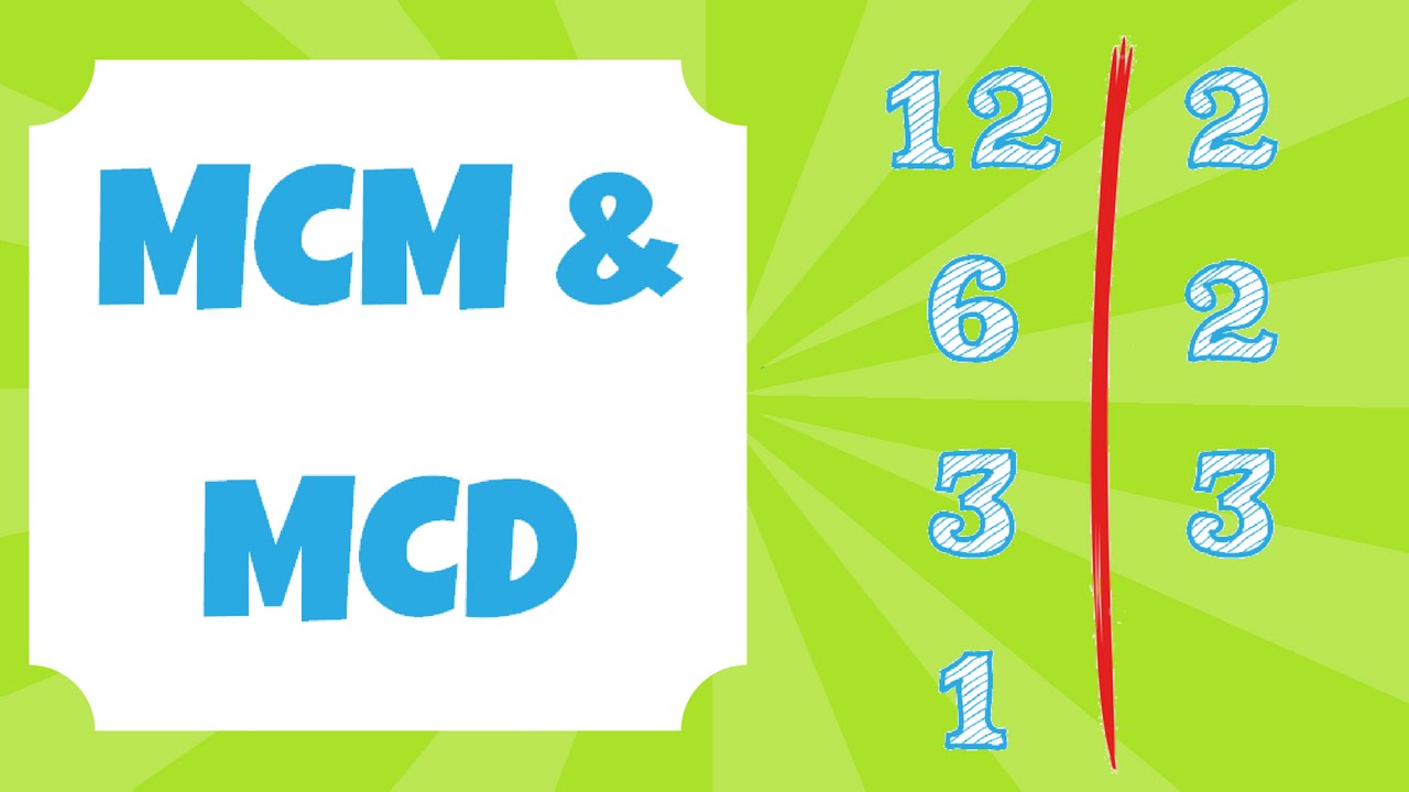 Mínimo Común Múltiplo y Máximo Común Divisor (mcm y MCD) | LUMYA