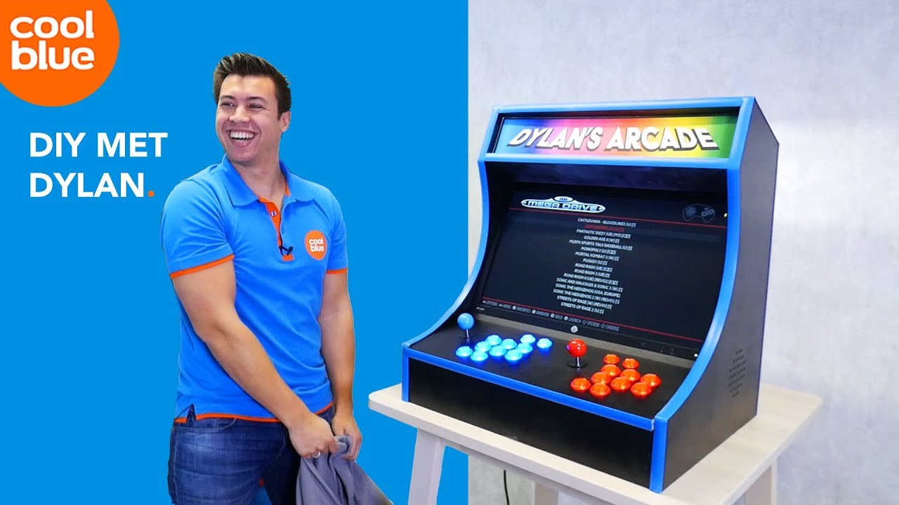 Hoe maak je een arcadekast? - DIY met Dylan #5