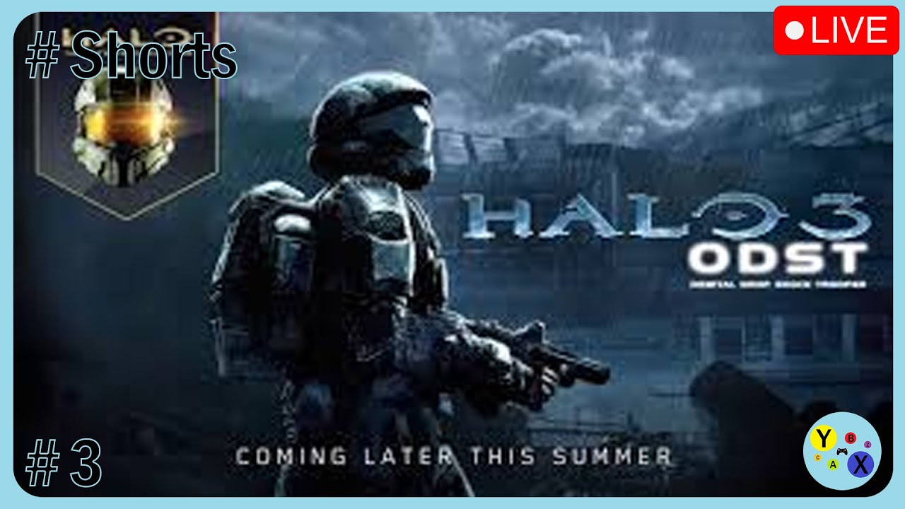 Halo 3: ODST Playthrough | Xbox One | Ep 3