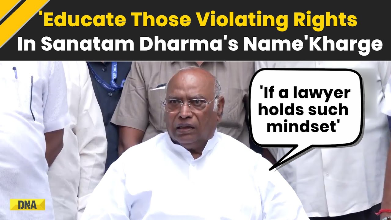 Нападение на Гаваи в рамках CJI: Харге критикует правительство; «У далитов нет безопасности» посл...