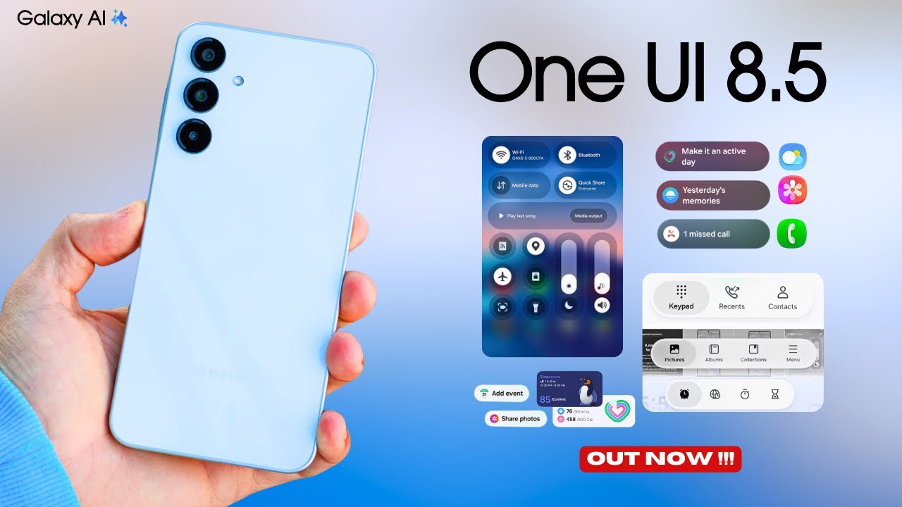 Официальное обновление One UI 8.5 для Samsung Galaxy A16 &mdash; ВЫШЛО!!!