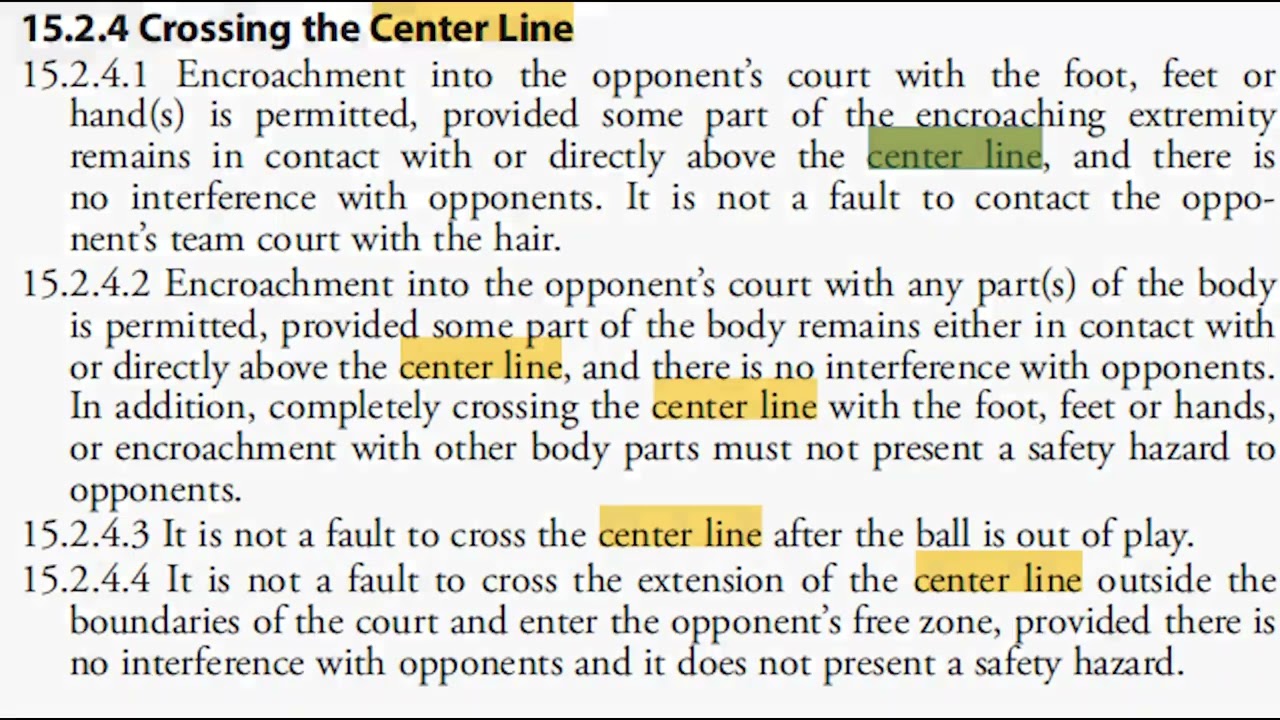 Is This A Center Line Violation