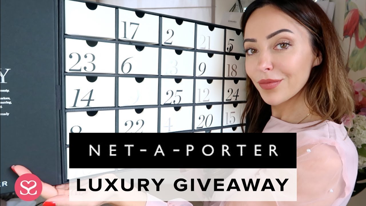NET-A-PORTER 2018 ADVENT CALENDAR + LUXURY GIVEAWAY | Sophie Shohet