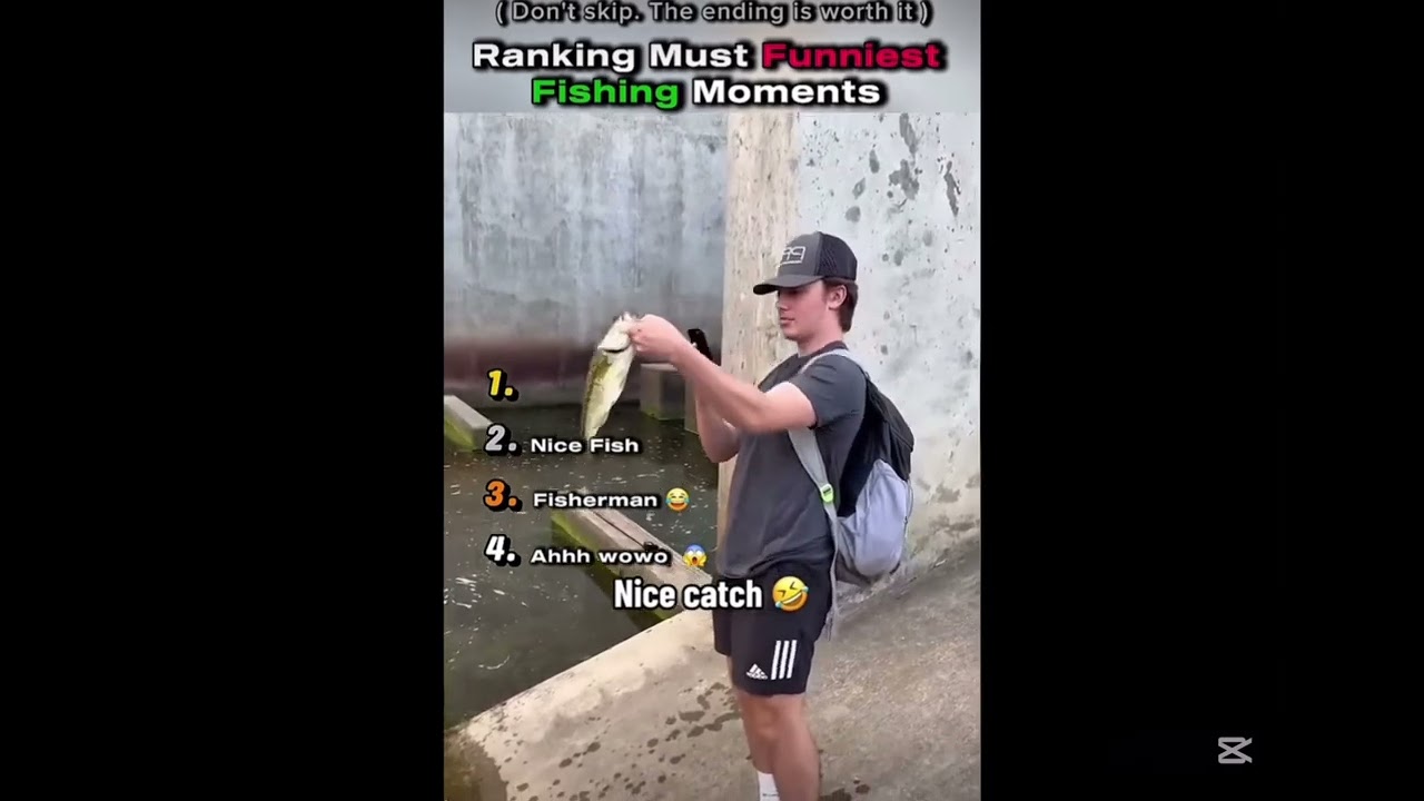 Top funny fishing moments