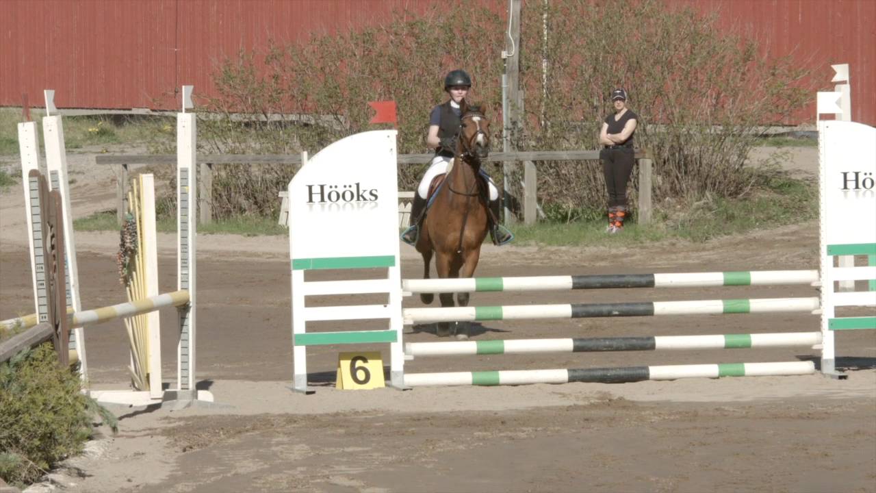 Juliana Lehtonen & Carlo 80cm @ Kotim&auml;ki Jumping Festival 7,5,2016  7 HD