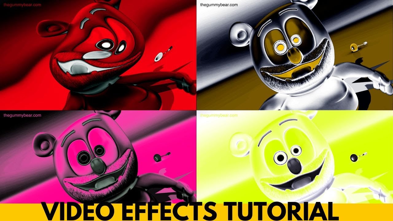 1 MILLION BRAZILIAN HUNGARIAN SPANISH SWEDISH Gummy Bear Gummib&auml;r Song VIDEO Effect (VIDEO TUTORIAL)