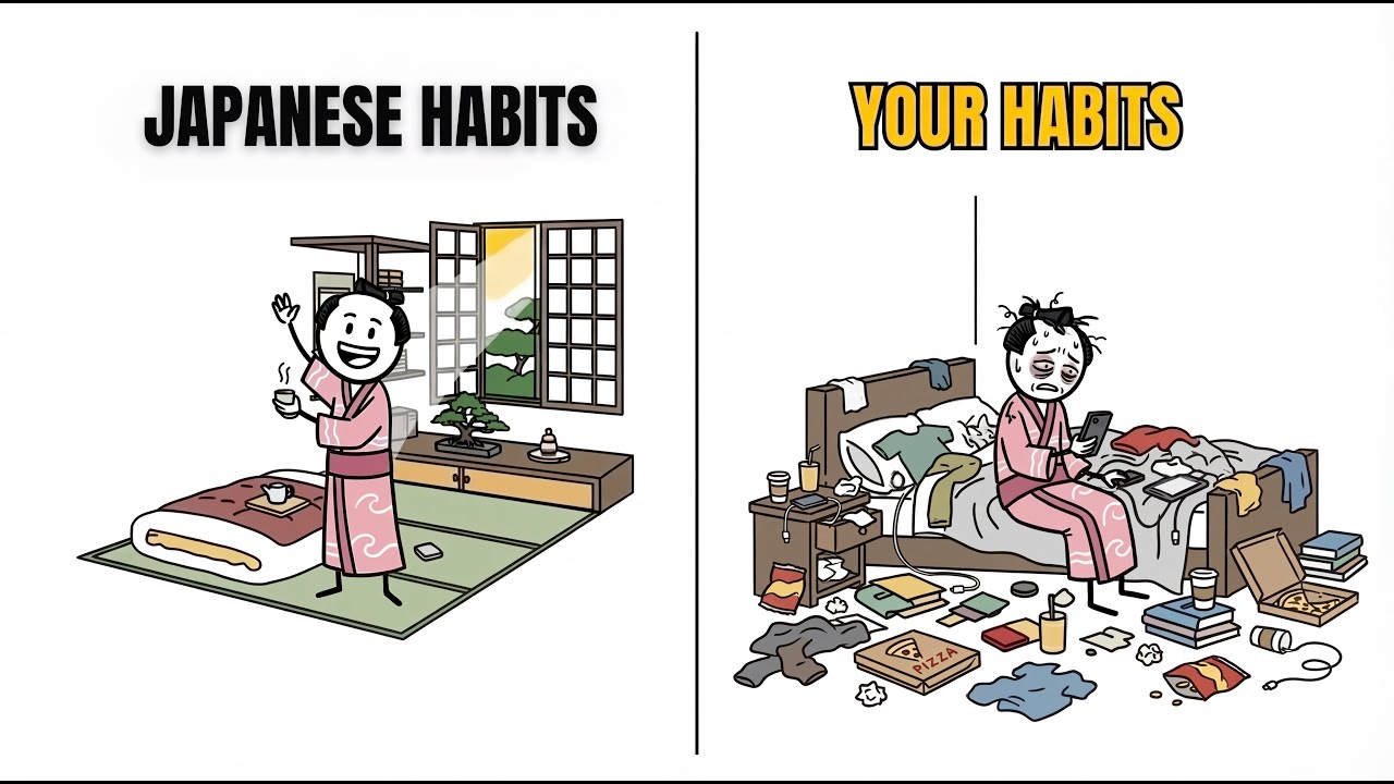 5 Japanese NIGHT HABITS That Make You Wake Up at 5AM (Life Changing Before 2026)