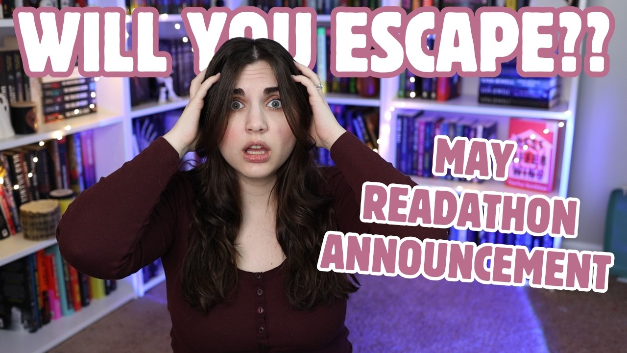 Анонс майского марафона чтения Escape the Readathon 💫!!