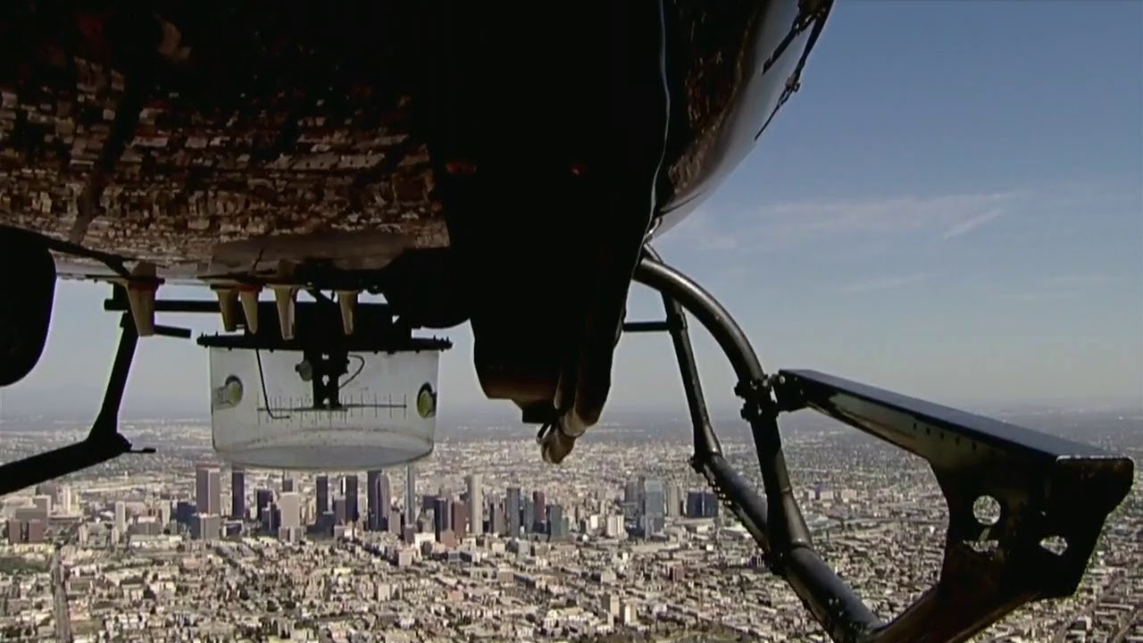 Large commercial building on fire in downtown Los Angeles | ABC7