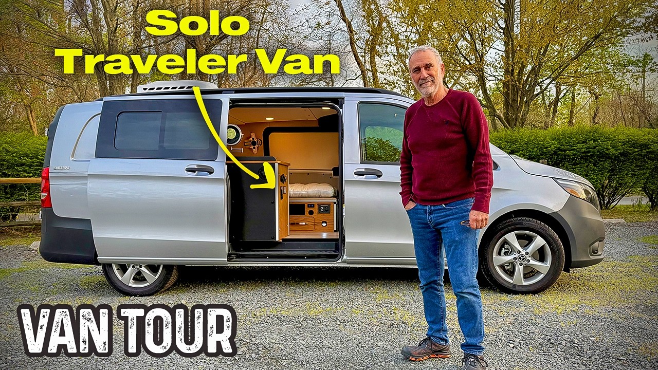 Mercedes Metris Camper Conversion Packed with GENIUS Ideas!