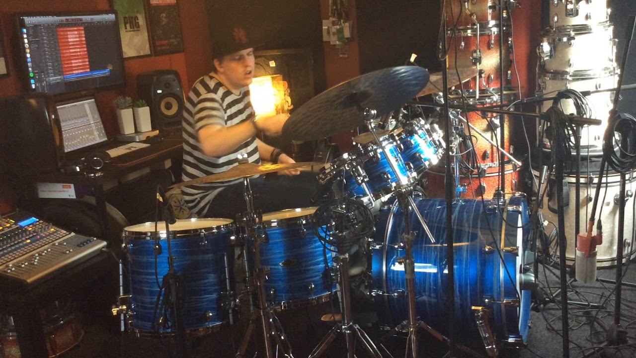 Tama Starclassic Performer Hyper Drive b/b Lacquer Ocean Blue - Frank frallan Nilsson