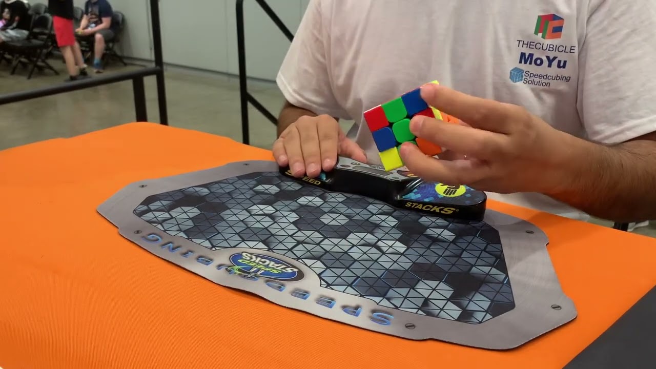 8.65 Rubik's Cube One-Handed World Record Average (2023 CubingUSA Nationals Edition)
