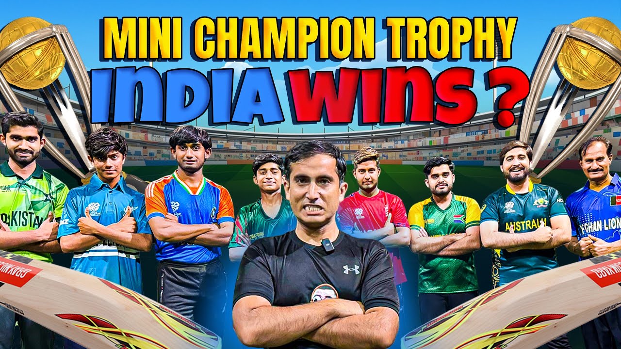 Mini Champions Trophy 🏆 India Wins? | Mr Baseeth