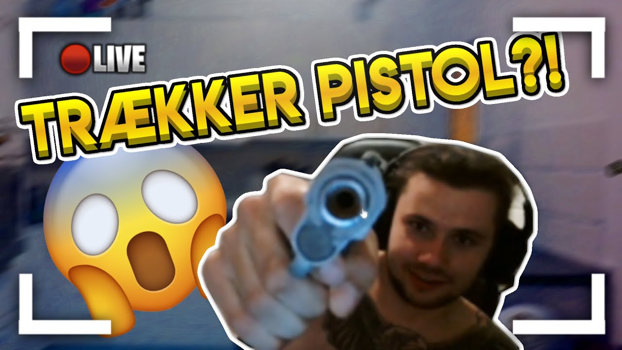 TR&AElig;KKER PISTOL P&Aring; STREAM?! | Danske Twitch Klips #1