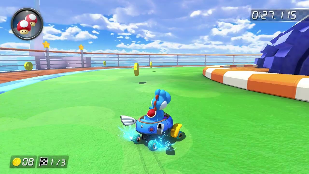 GCN Daisy Cruiser [150cc] - 1:33.883 - Vincent (Mario Kart 8 Deluxe World Record)