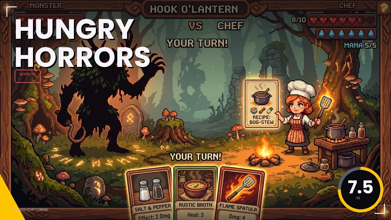 Hungry Horrors Review - The Deckbuilder That Reinvents Combat