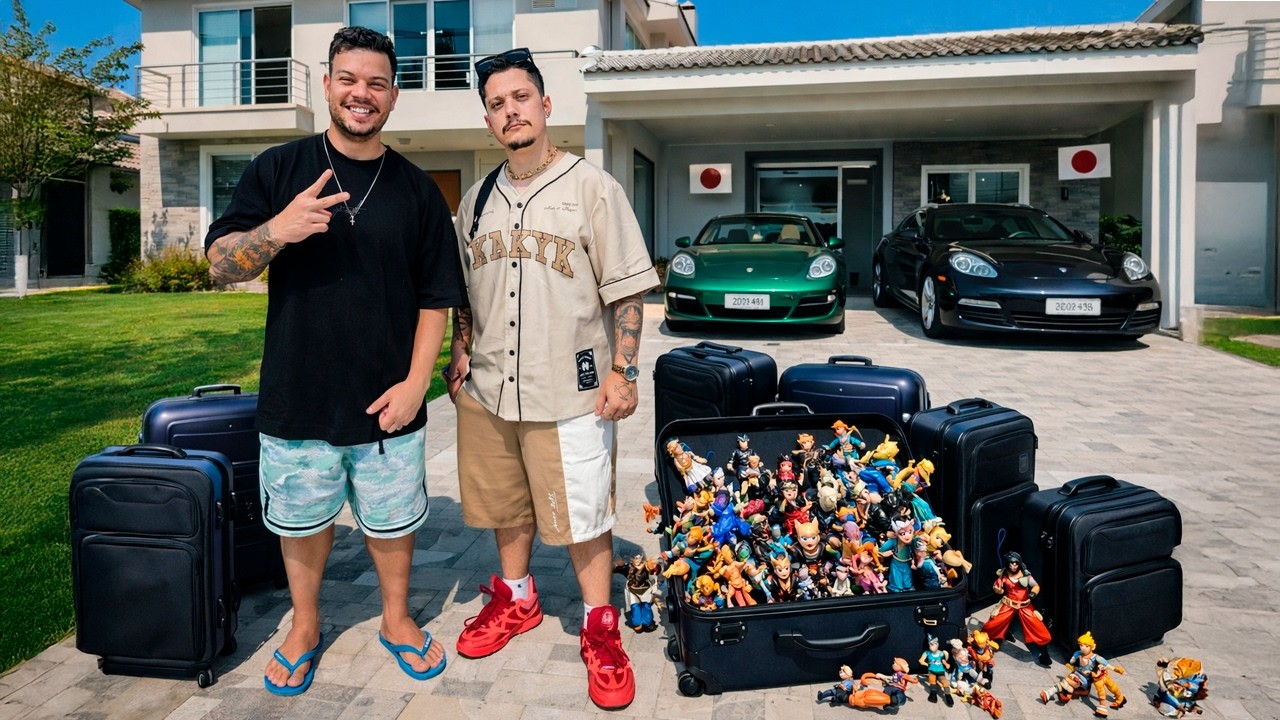 ELE TROUXE R$10.000,00 EM ACTION FIGURE DO JAPÃO