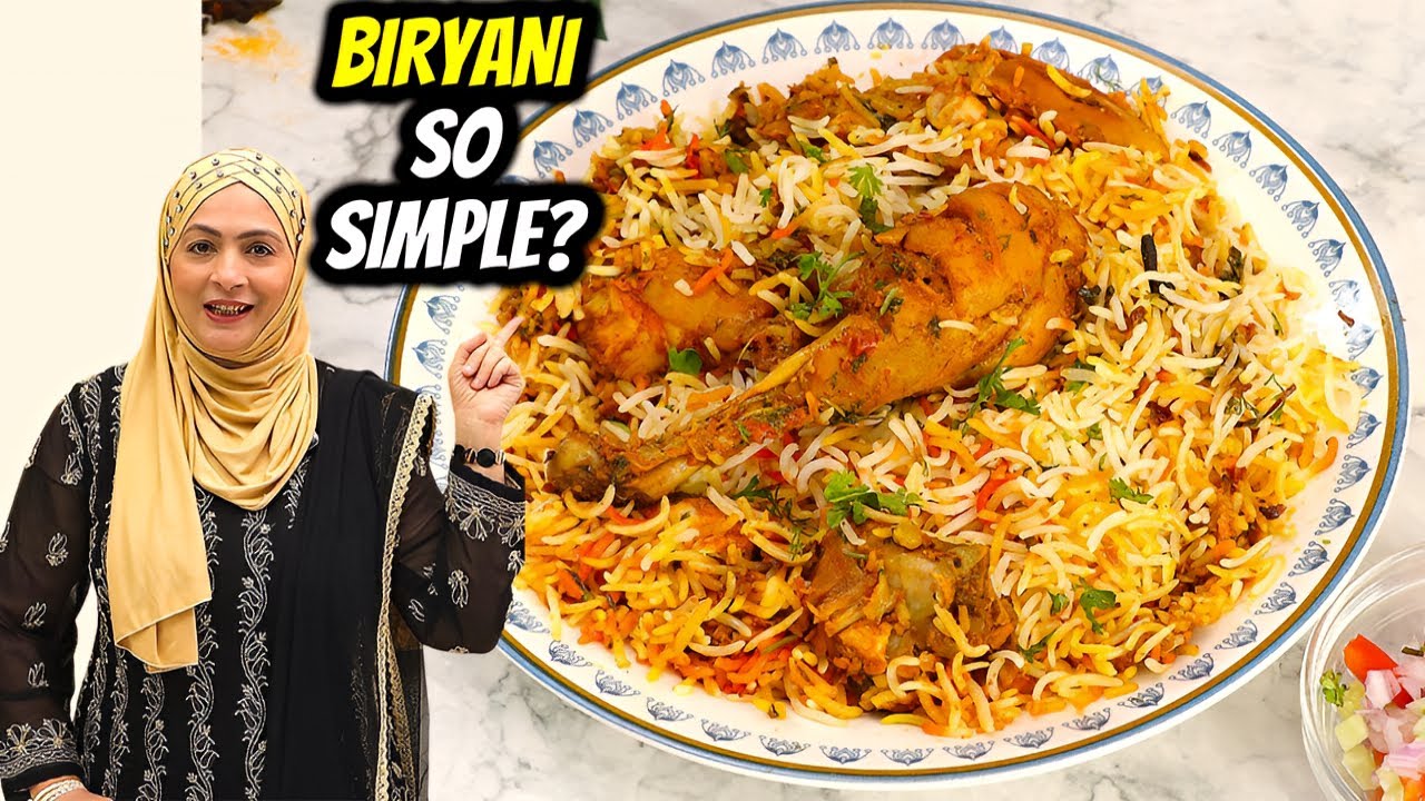 SPICY CHICKEN BOMBAY BIRYANI FOR DAWAT AT HOME