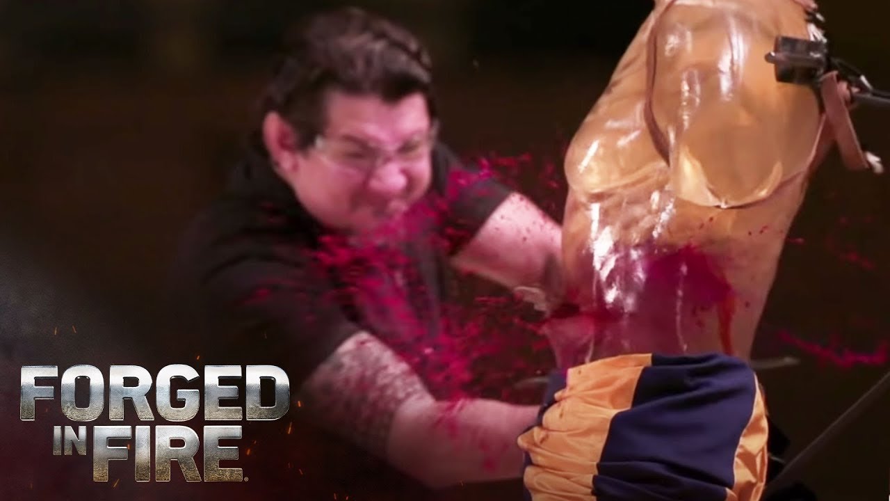 MASSIVE Zweihander Sword PULVERIZES the Final Round | History | Forged in Fire