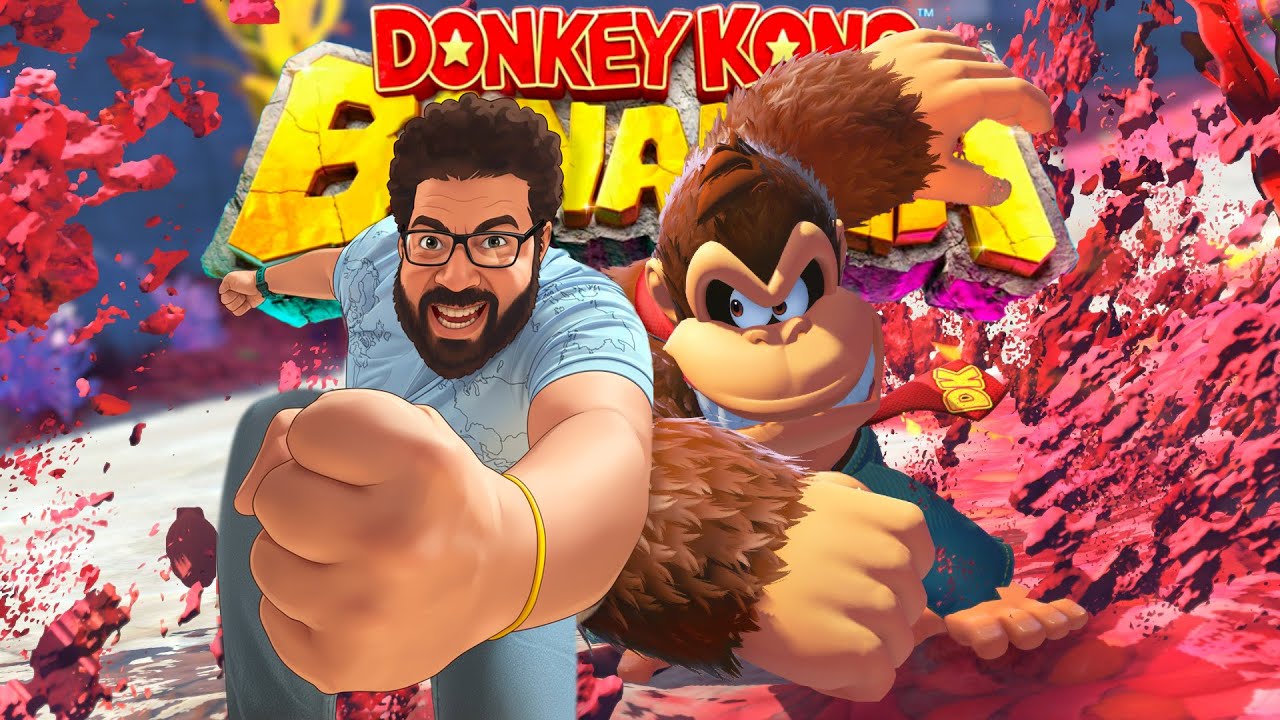 معمل الألعاب | Donkey Kong Bananza pt9 - (لعب و تحليل تقني) 🍌