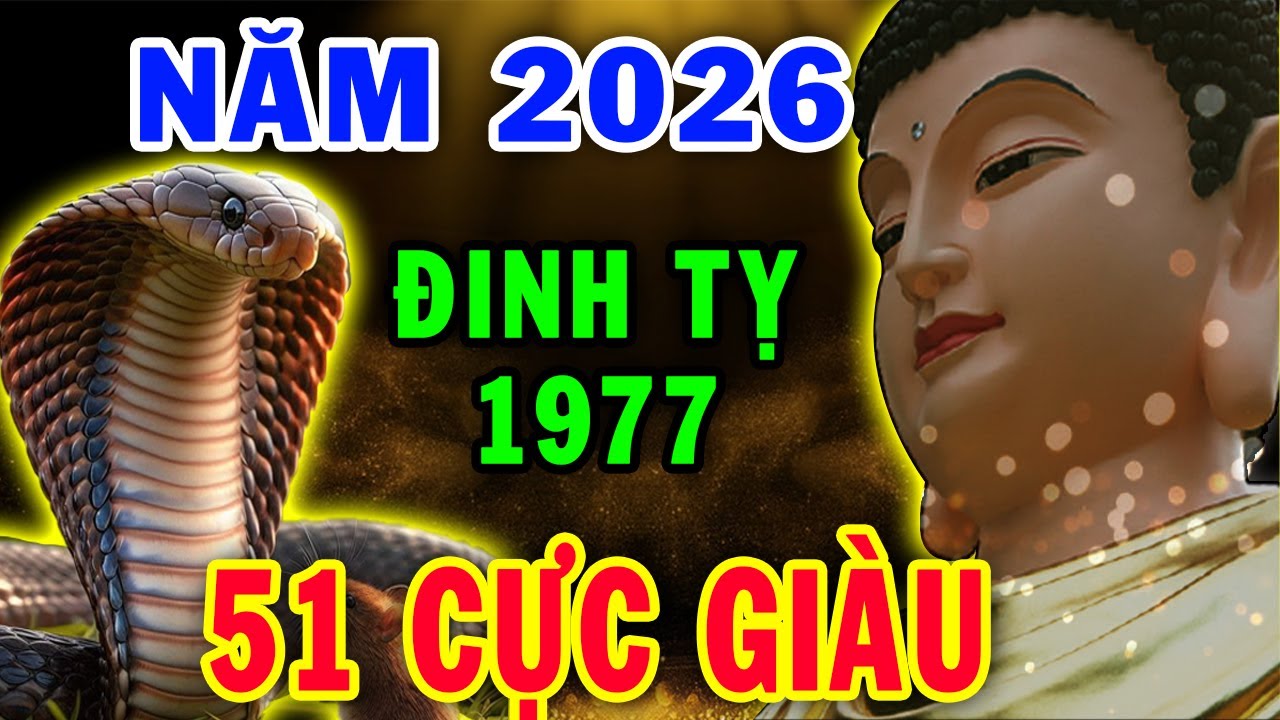 Tử Vi Tuổi Đinh Tỵ 1977 Năm 2026, Vượt Hạn Ngoạn Mục, Một Năm Giàu Sang, Tiền Chất Như Núi.