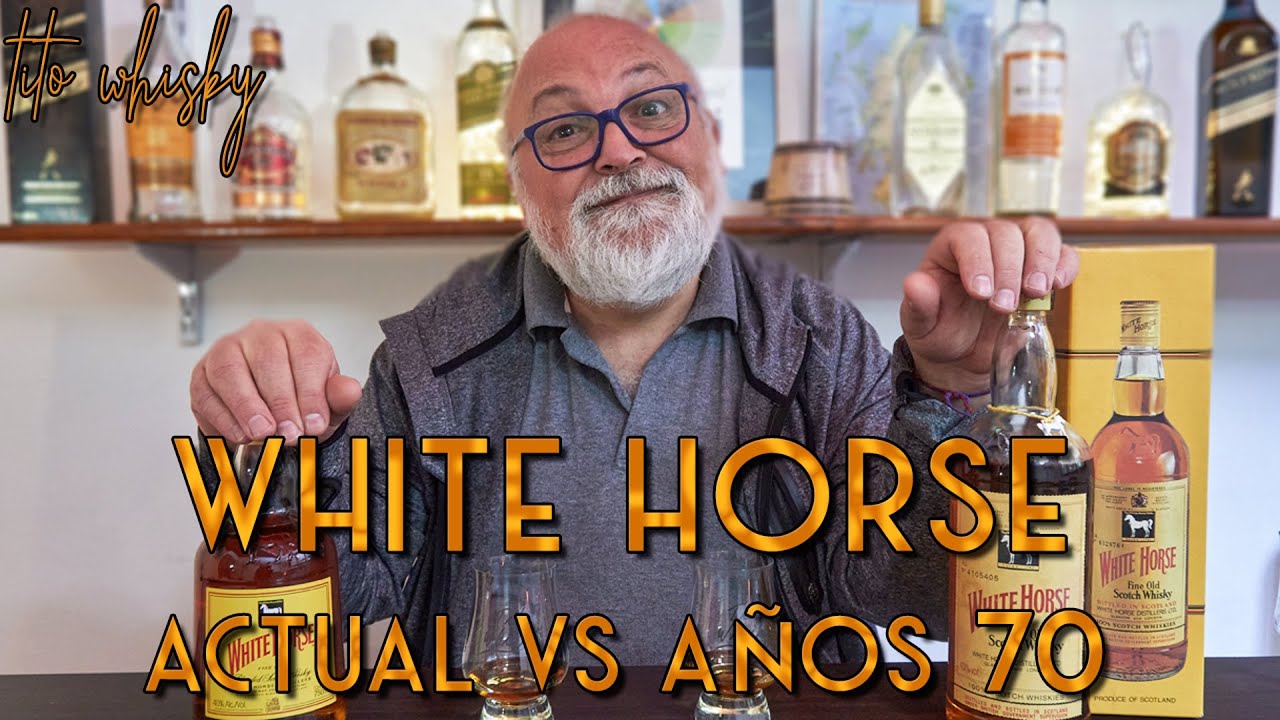 WHITE HORSE 🐎 Cata comparativa: Pruebo un WHISKY de hace 45 años y la edición actual | Tito Whisky
