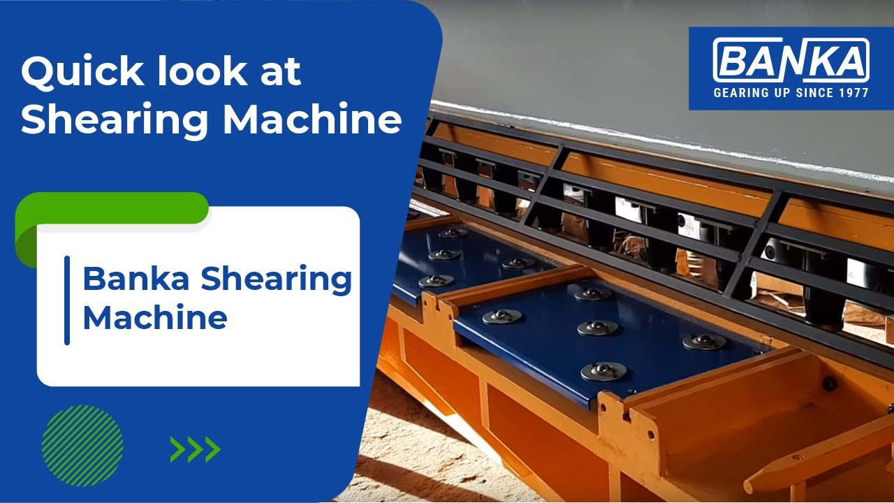 Hydraulic shearing machine manufacturers in Rajkot प्लेट की कटाई के लिए महत्वपूर्ण मशीन