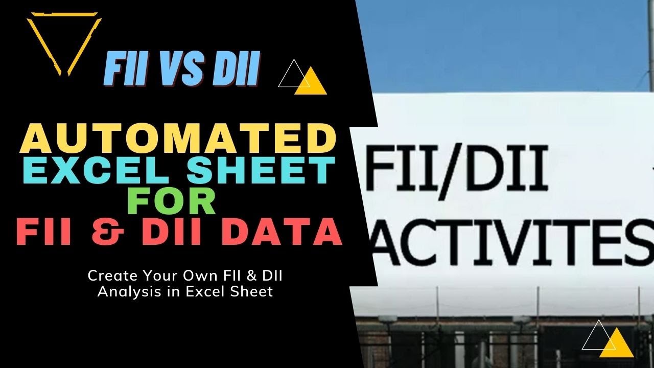 FII & DII Daily and Historical Data Analysis(Big Money) | How to Track FII and DII Buying & Selling