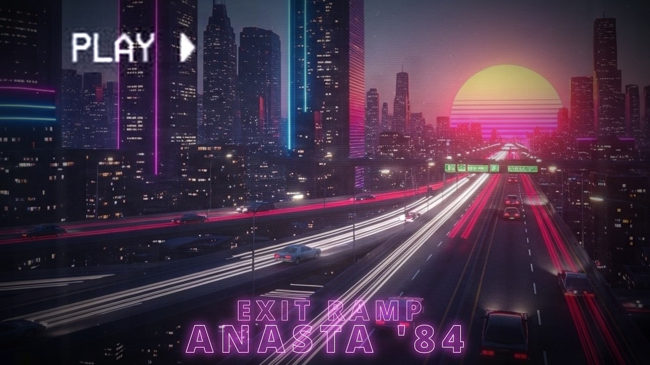E X I T - R A M P  | 1984 - Friday - you're cruising the highway at 8pm | Synthwave | Retrowave