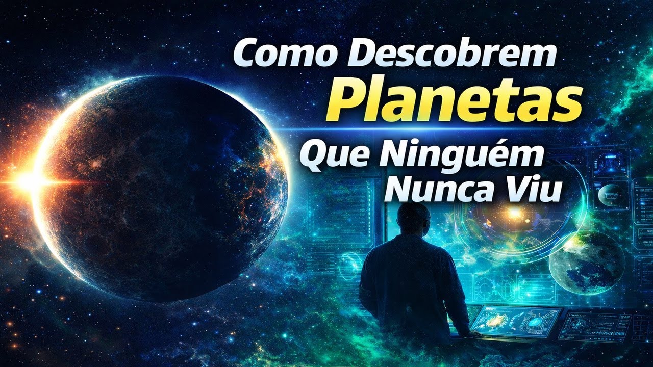 Como Descobrem Planetas Que Ninguém Nunca Viu ✨