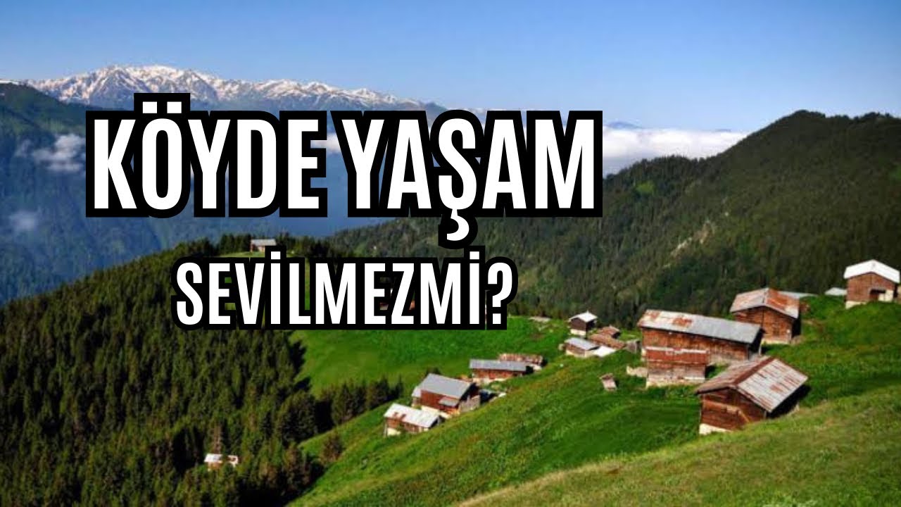 KÖYDE YAŞAM SEVİLMEZMİ? #köyhayatı #köy #köydeyaşam