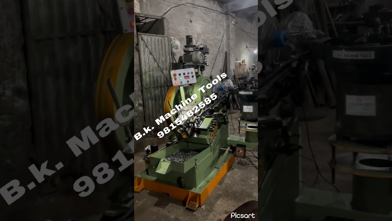 Hi-speed Flat die thread rolling machine 9815462585#manufacturing #mechanical #factory