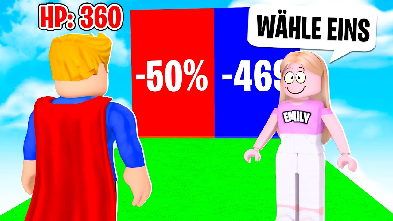 Roblox, ABER jede SEKUNDE +1 LEBEN!