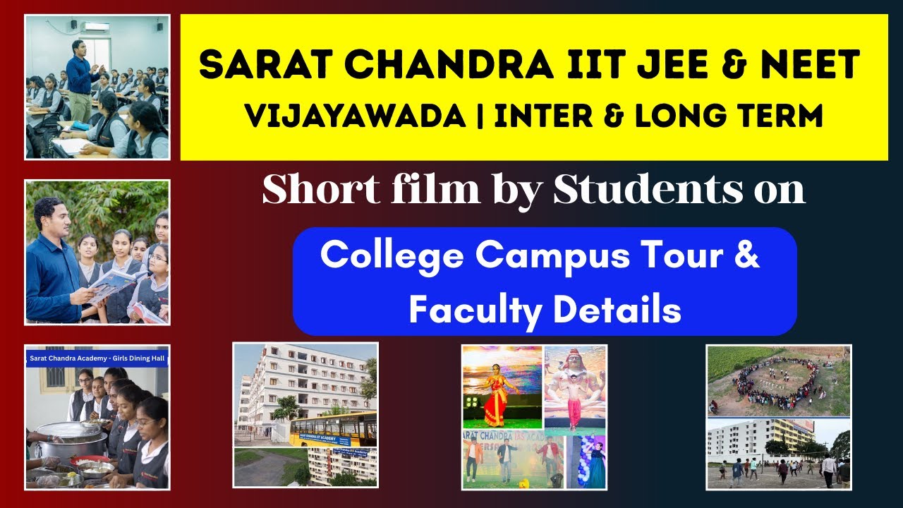 Sarat Chandra IIT JEE & NEET Academy | College Campus faculty| Best Coaching Institute in Vijayawada