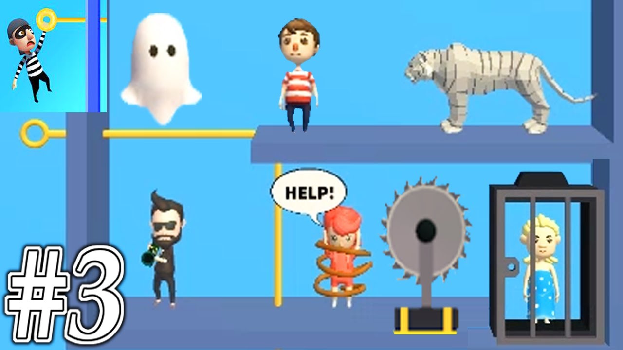 Pin Rescue - Pull The Pin Gameplay Walkthrough All Level 101-125 ios/Android