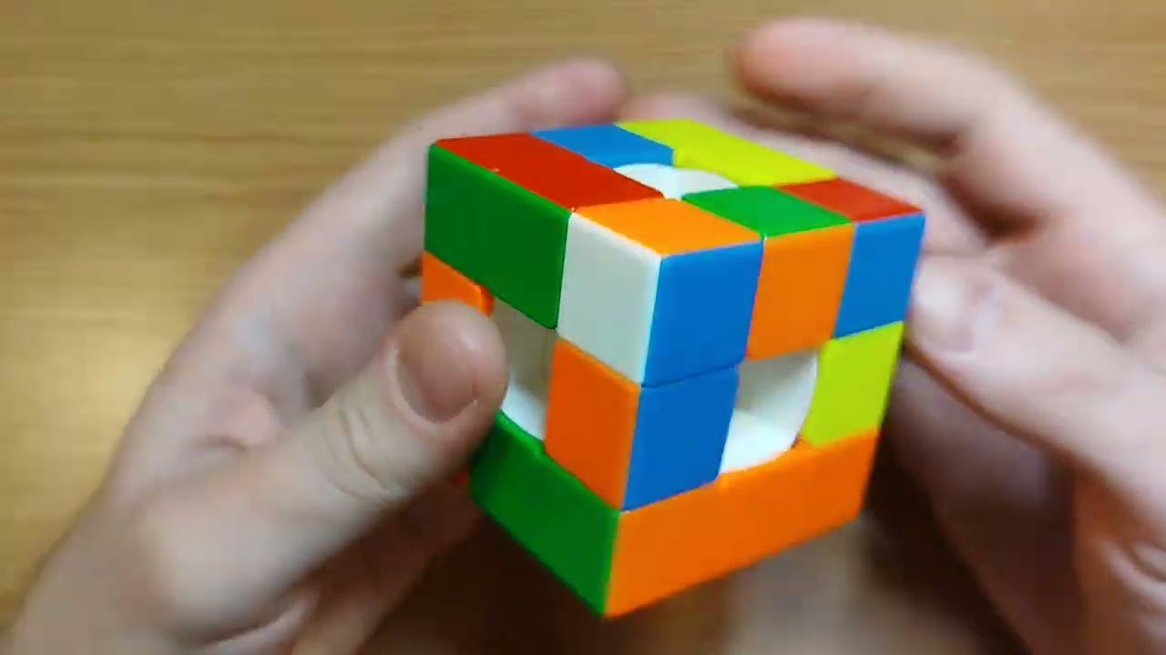 Коллекция головоломок. Часть 92. QiYi MoFangGe Racing Void Cube