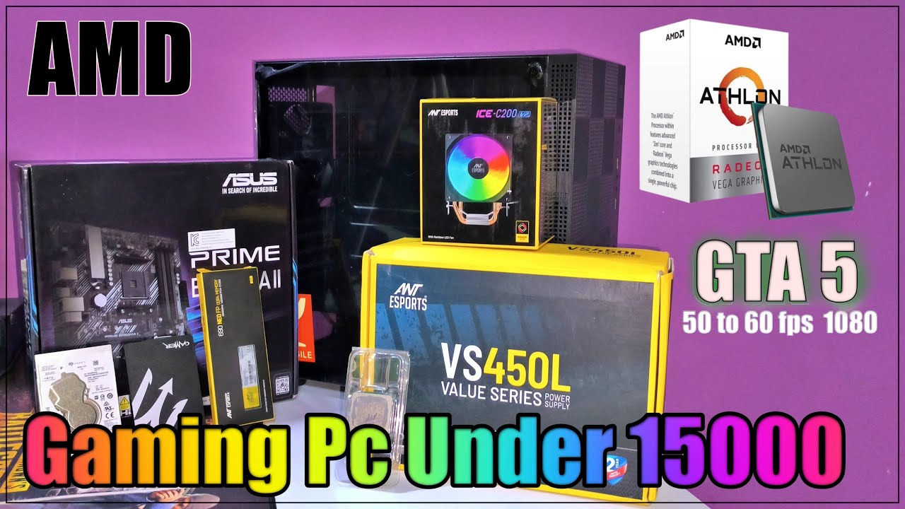 Amd Gaming PC Build Under 15000 | Athlon 3000 G on 2023 | Budget Gaming Pc | Future Proof ?