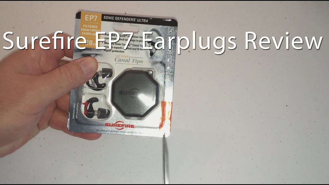 Motorcycle Earplug Review Part 1 Surefire EP7 Sonic Defenders Ultra