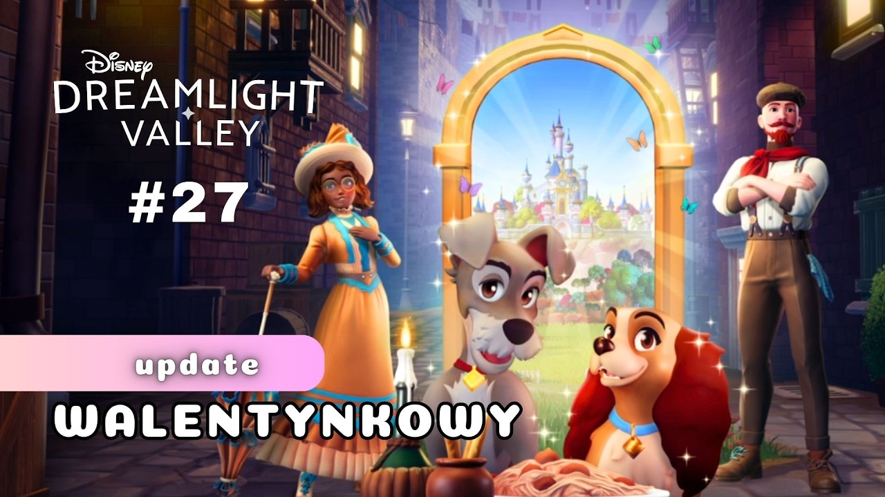 Pierwsze Wrażenia z Walentynkowego Wydarzenia Puppy Love 💖 | #27 Disney Dreamlight Valley PL ✨