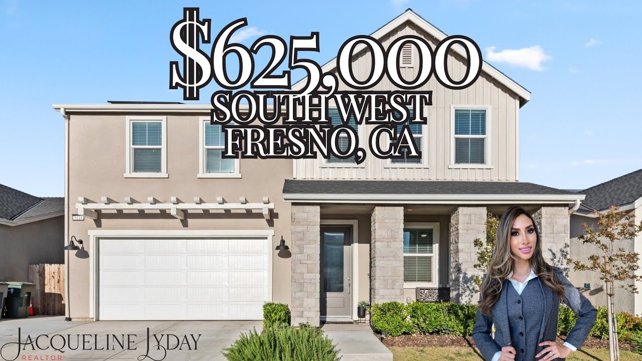 Lennar Orchestra Model Home built 2022 SW Fresno, CA For Sale 625k Central Unified School District
