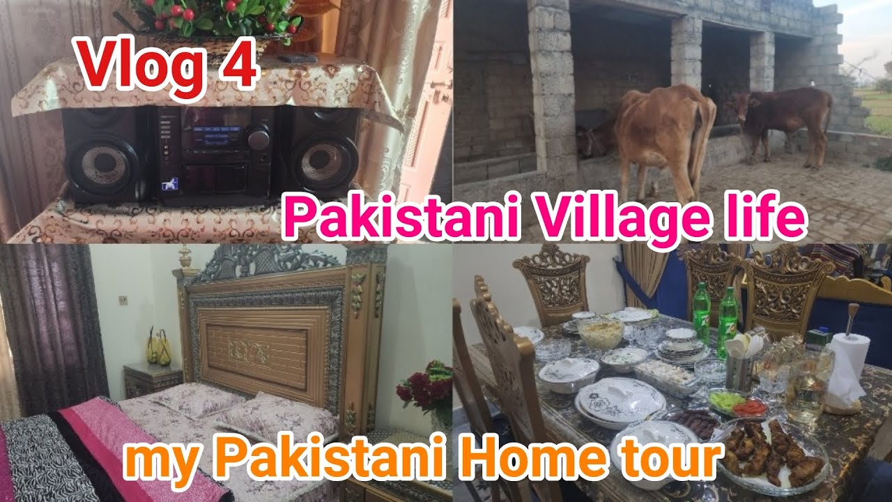 Back to My Pakistani Village 🏡 | Home Tour & Emotional Memories | Shopping | Cooking | Dawat day 