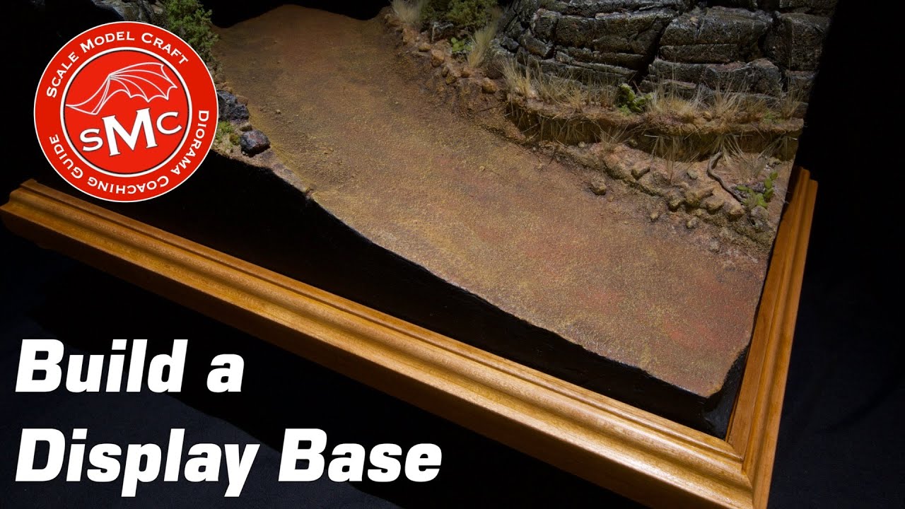 Building a Perfect Wooden Base for a small Diorama - Time-Lapse Build