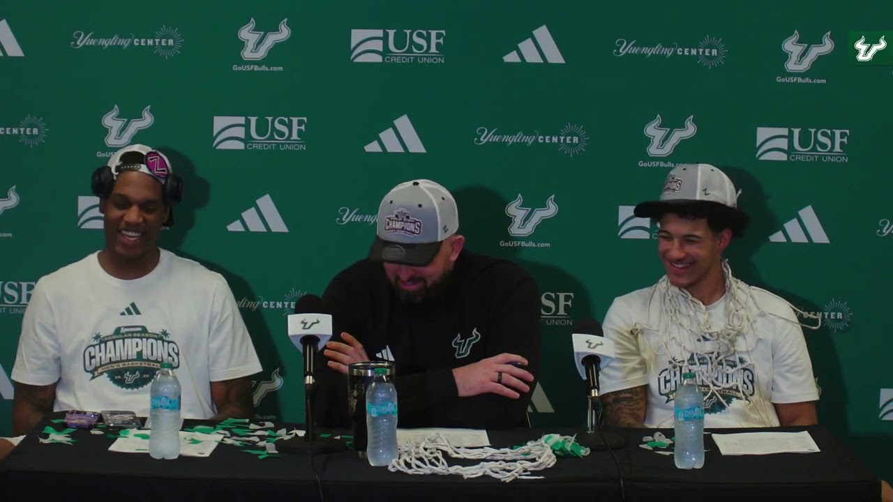 Postgame Presser | South Florida Men's Basketball Closes Regular Season with 23 Wins